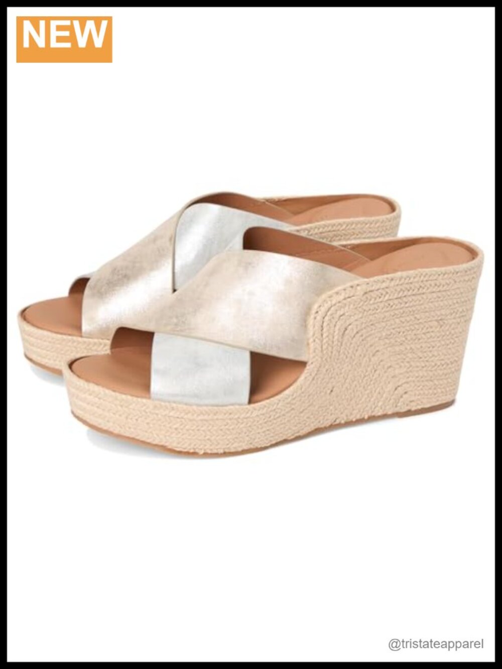 Leather Wedge Sandal Peep Toe Slip On Ankle Strap Platform Comfort